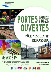 19 mars 2016 : Portes Ouvertes des associations de Masséna