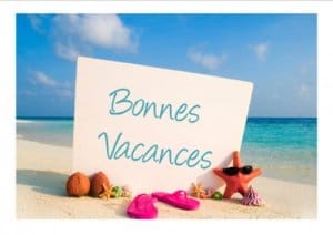 Bonnes vacances