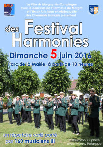 5 juin 2016 : festival des harmonies à Margny-lès-Compiègne