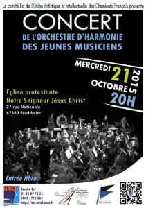 21/10/15 : concert de l'harmonie des jeunes musiciens de l'Est